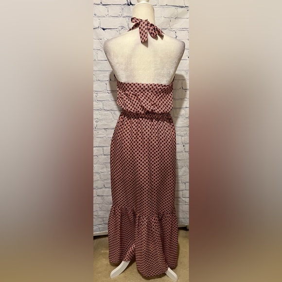 J Crew silk block floral printed boho strap sun dress size 4 - Picture 6 of 10